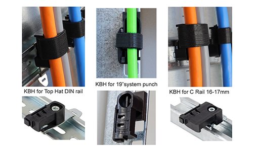 KBH holder for hook-and-loop tapes